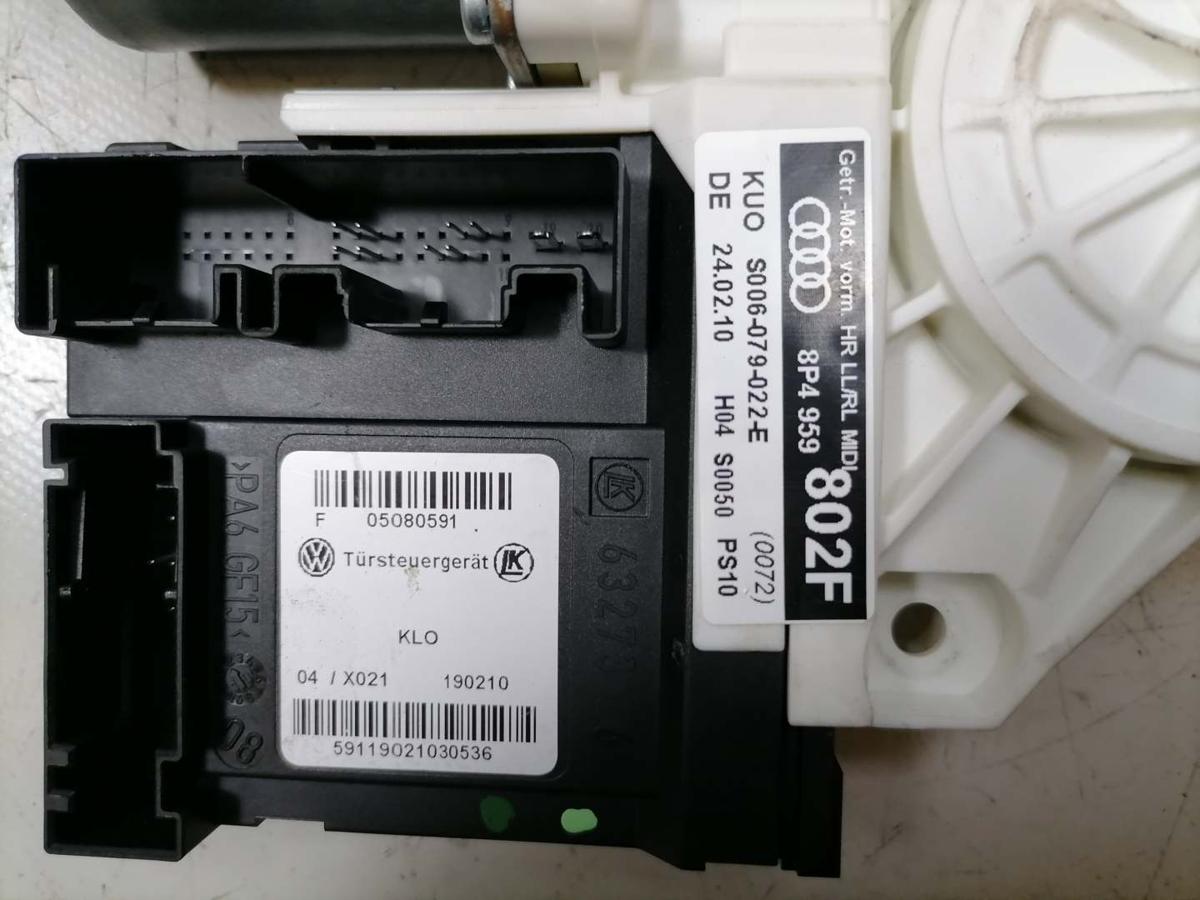 Audi A3 8P original Fensterhebermotor hinten rechts Bj.2010